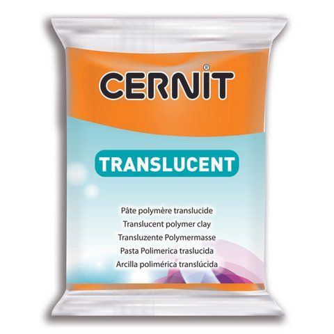 Cernit Translucent 56 г (Orange 752) CERN_TRANSL_056_752 фото