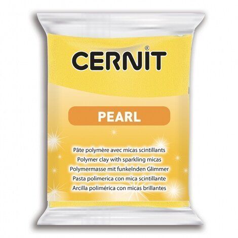 Cernit Pearl 56g Yellow 700 CERN_PEAR_056_700 фото