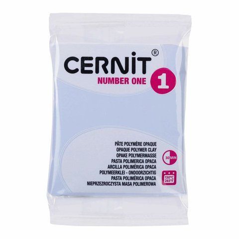 Cernit Number One Pastel 56 г (Pastel Blue 259) CERN_NONEP_056_259 фото