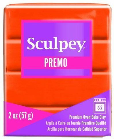 Sculpey Premo 57 г (Orange) SCUL_PR_ORANGE_057 фото