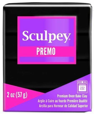 Sculpey Premo 57 г (Black) SCUL_PR_BLACK_057 фото