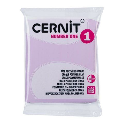Cernit Number One Pastel 56 г (Light Lilac 932) CERN_NONEP_056_932 фото