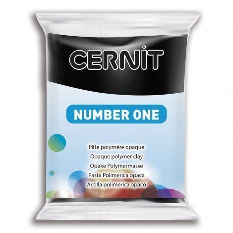Cernit Number One 56 г (Black 100) CERN_NONE_056_100 фото