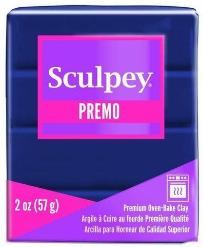 Sculpey Premo 57 г (Ultramarine Blue Hue) SCUL_PR_ULTRAMARINEBLUEHUE_057 фото