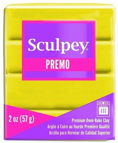 Sculpey Premo 57 г (Cadmium Yellow Hue) SCUL_PR_CADMIUMYELLOWHUE_057 фото