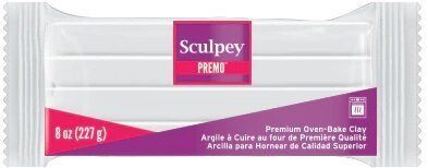 Sculpey Premo 227 г (White) SCUL_PR_WHITE_227 фото