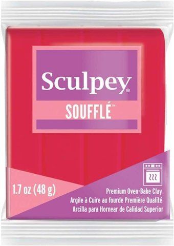Sculpey Souffle 48 г (Raspberry) SCUL_SF_RASPBERRY_048 фото