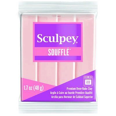 Sculpey Souffle 48 г (Almond Rose) SCUL_SF_ALMONDROSE_048 фото