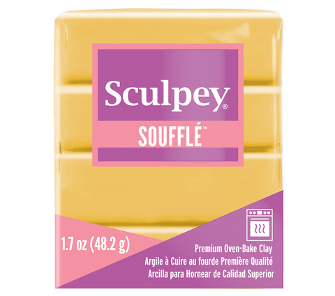 Sculpey Souffle 48 г (Yellow Ochre) SCUL_SF_YELLOWOCHRE_048 фото