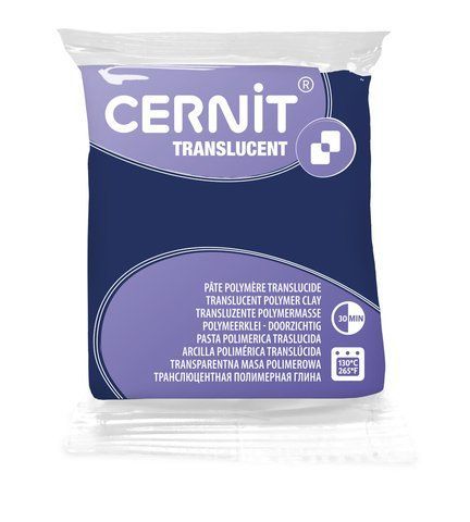 Cernit Translucent 56 г (Blueberry 249) CERN_TRANSL_056_249 фото