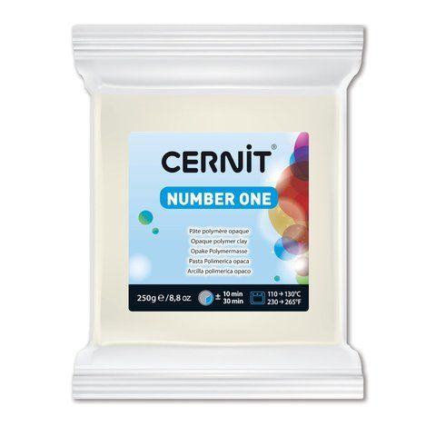 Cernit Number One 250 г (Opaque White 027) CERN_NONE_250_027 фото