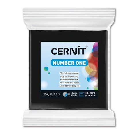 Cernit Number One 250 г (Black 100) CERN_NONE_250_100 фото