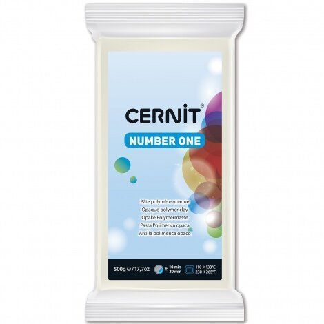 Cernit Number One 500 г (Opaque White 027) CERN_NONE_500_027 фото