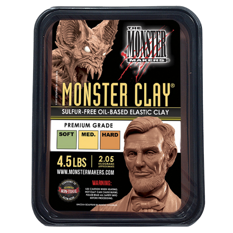 Monster Clay (2,05 кг) Brown Hard MCLAY_205_BROWN_HARD фото